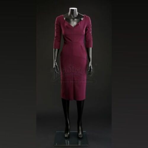 SEASON 3 EPISODE 12: "THE NUMBER OF THE BEAST IS 666"<br>Bedelia Du Maurier's (Gillian Anderson) Dress and Earrings