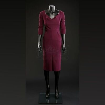 SEASON 3 EPISODE 12: "THE NUMBER OF THE BEAST IS 666"<br>Bedelia Du Maurier's (Gillian Anderson) Dress and Earrings