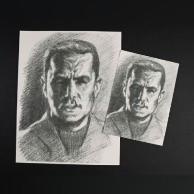 SEASON 3 EPISODE 12: "THE NUMBER OF THE BEAST IS 666"<br>Francis Dolarhyde (Richard Armitage) Police Sketches