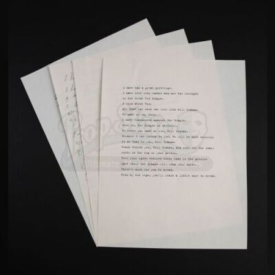 SEASON 3 EPISODE 12: "THE NUMBER OF THE BEAST IS 666"<br>Frederick Chilton's (Ra&Atilde;&fnof;&Acirc;&ordm;l Esparza) Letter