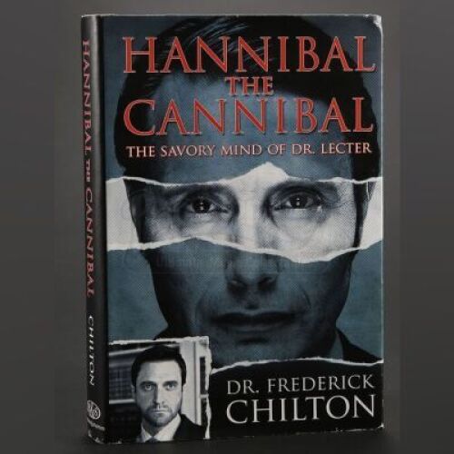SEASON 3 EPISODE 12: "THE NUMBER OF THE BEAST IS 666"<br>Frederick Chilton's (Raul Esparza) Hannibal the Cannibal Book