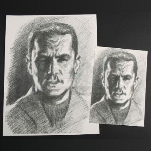 SEASON 3 EPISODE 12: "THE NUMBER OF THE BEAST IS 666"<br>Francis Dolarhyde (Richard Armitage) Police Sketches
