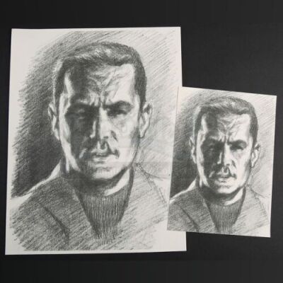 SEASON 3 EPISODE 12: "THE NUMBER OF THE BEAST IS 666"<br>Francis Dolarhyde (Richard Armitage) Police Sketches