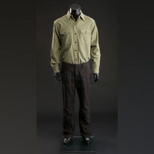 SEASON 3 EPISODE 12: "THE NUMBER OF THE BEAST IS 666"<br>Will Graham's (Hugh Dancy) Shirt and Pants