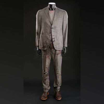 SEASON 3 EPISODE 13: "THE WRATH OF THE LAMB"<br>Hannibal Lecter's (Mads Mikkelsen) Bloody Sweater, Jacket, and Two Pairs of Slacks