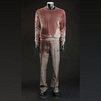 SEASON 3 EPISODE 13: "THE WRATH OF THE LAMB"<br>Hannibal Lecter's (Mads Mikkelsen) Bloody Sweater and Two Pairs of Slacks