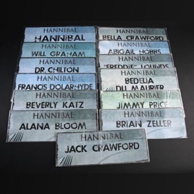 SEASONS 1-3<br>Main Cast Laminated Placards