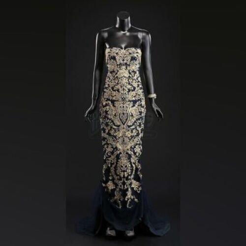 SEASON 3 EPISODE 1: "ANTIPASTO"<br>Bedelia Du Maurier's (Gillian Anderson) Gown, Bracelet, and Shoes