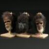 PLANET OF THE APES (2001) - Gorilla and Chimp Face Masks