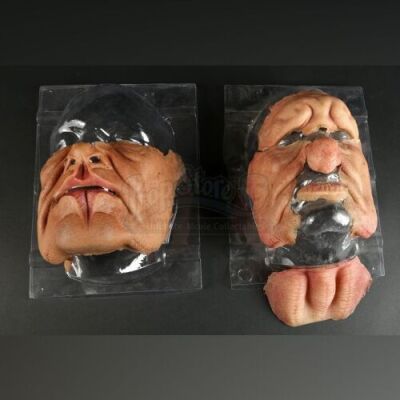 MEN IN BLACK 3 (2012) - Two Alien Face Appliances