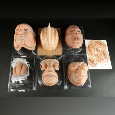 MEN IN BLACK 3 (2012) - Four Alien Face Appliances