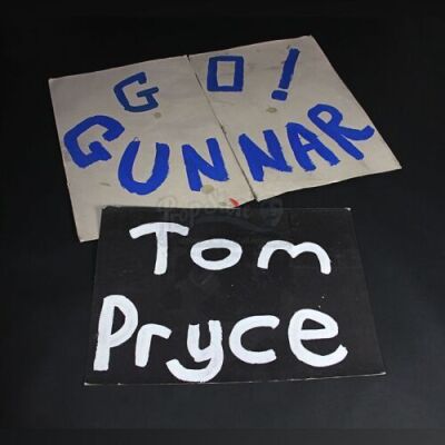 RUSH - Nilsson & Pryce Homemade Fan Banners (RP216)