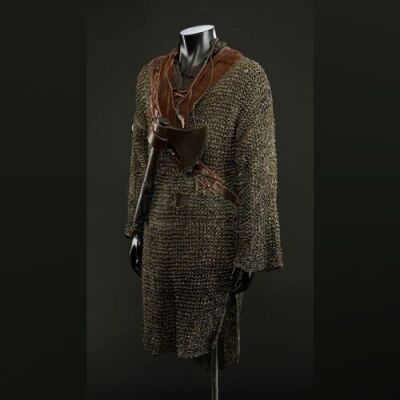 Mr. Bradley's (Kit Harington) Shirt, Sweater, Hooded Vest, and Weapons