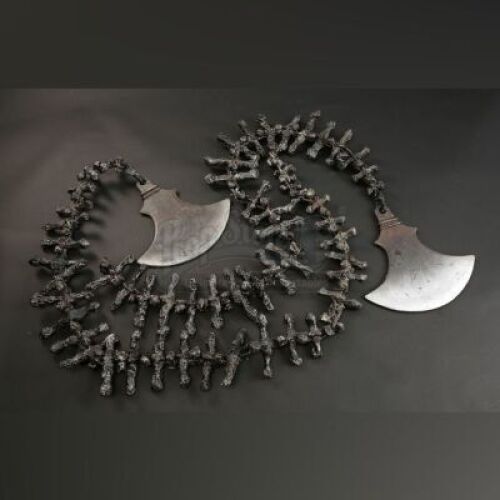 Radu's (Djimon Hounsou) Bone Chain Blade Pair