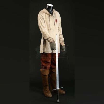 Tom Ward's (Ben Barnes) Burlap Tunic Costume and Sword