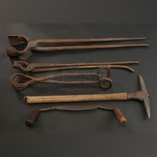 Master Gregory's (Jeff Bridges) Blacksmithing Tools