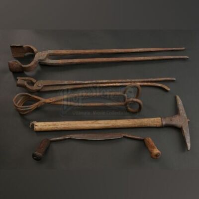 Master Gregory's (Jeff Bridges) Blacksmithing Tools
