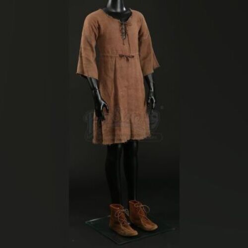 Cate Ward's (Lilah Fitzgerald) Brown Dress