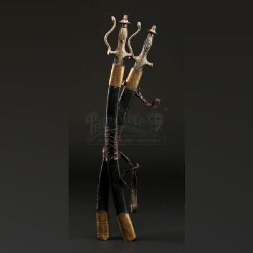 Virahadra's (Zahf Paroo) Stunt Sword and Scabbard Pair