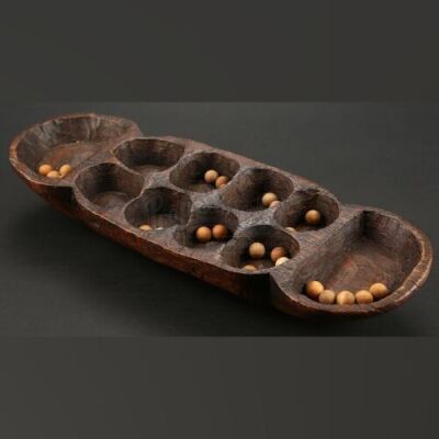 Wooden Mancala Board