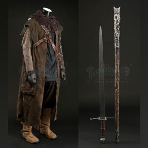 Master Gregory's (Jeff Bridges) Costume with Staff and Sword