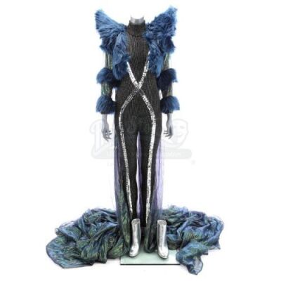 Lot # 1: Celeste's (Natalie Portman) Vox Lux Performance Bodysuit, Robe and Boots