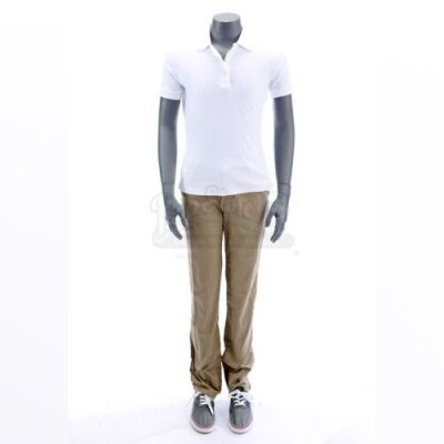 Lot # 25: Young Celeste's (Raffey Cassidy) Music Class Shirt, Pants and Shoes