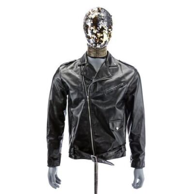 Lot # 27: Music Video Motorcyclist's Stunt Jacket and Hood
