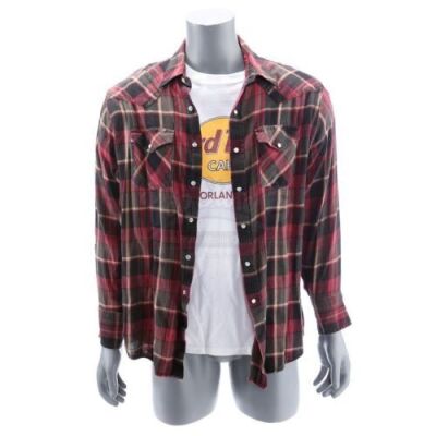 Lot # 32: The Manager's (Jude Law) Montage Shirt and T-Shirt