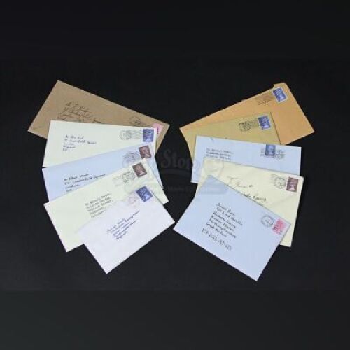 RUSH - Assorted envelopes addressed to James Hunt, Edward Mayer & Peter Hunt (RP151)