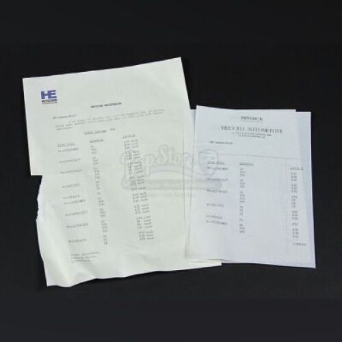 RUSH - James Hunt Engineering Letter and Invoices (RP062)