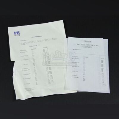RUSH - James Hunt Engineering Letter and Invoices (RP062)