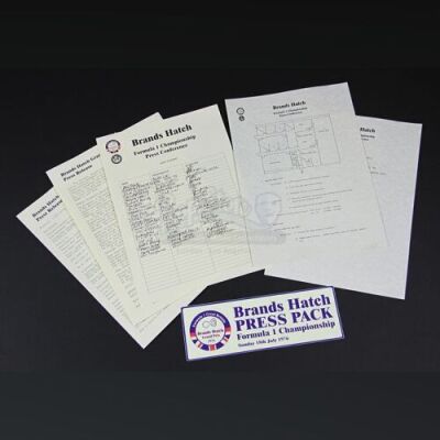 RUSH - Assorted Brands Hatch Press Paperwork (RP245)