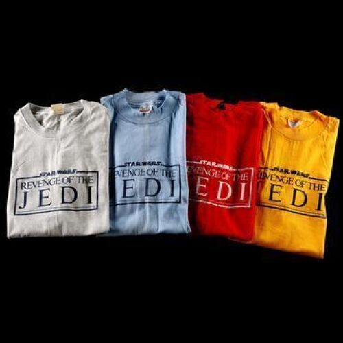 STAR WARS - EP VI - RETURN OF THE JEDI (1983) - Four 'Revenge' Crew T-Shirts