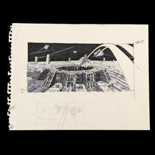 STAR WARS - EP VI - RETURN OF THE JEDI (1983) - Hand-Drawn Storyboard - RA 15