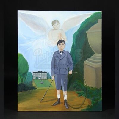 THE WOMAN IN BLACK - Portrait of Nicholas Daily (Sidney Johnston) & Angel