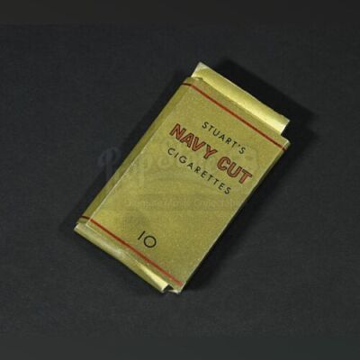 THE WOMAN IN BLACK 2: ANGEL OF DEATH - Navy Cut Cigarette Gold Packet
