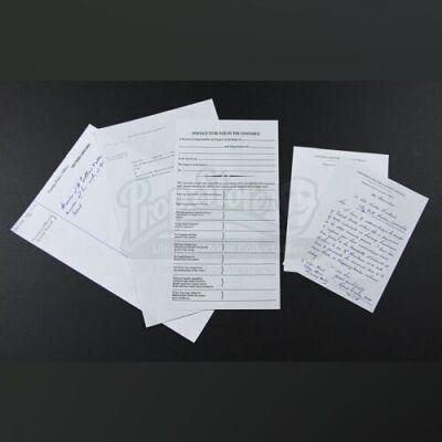 THE WOMAN IN BLACK - Crythin Gifford Police Report and Additional Paperwork