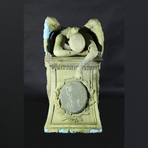 THE WOMAN IN BLACK - Nicholas Daily's (Sidney Johnston) Mausoleum Angel