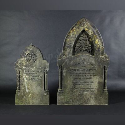 THE WOMAN IN BLACK - Martha Tenterton & Christina Skellett Gravestones