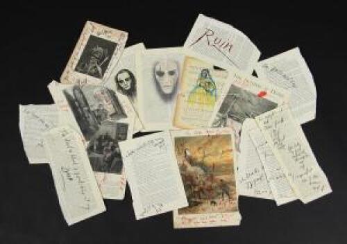 THE WOMAN IN BLACK - Jennet Humfrye's (Liz White) Scrawled Book Pages