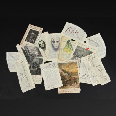 THE WOMAN IN BLACK - Jennet Humfrye's (Liz White) Scrawled Book Pages