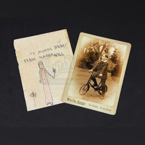 THE WOMAN IN BLACK - Nathaniel Drablow (Ashley Foster) Photograph and Aunt Jennet (Liz White) Drawing