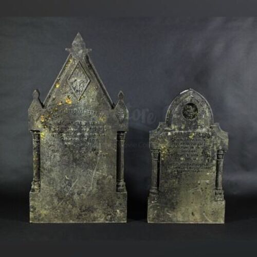 THE WOMAN IN BLACK - Richard Alfreton & Agatha Mynell Gravestones