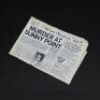 THE WOMAN IN BLACK 2: ANGEL OF DEATH - 'The Devon Observer' Prop Newspaper