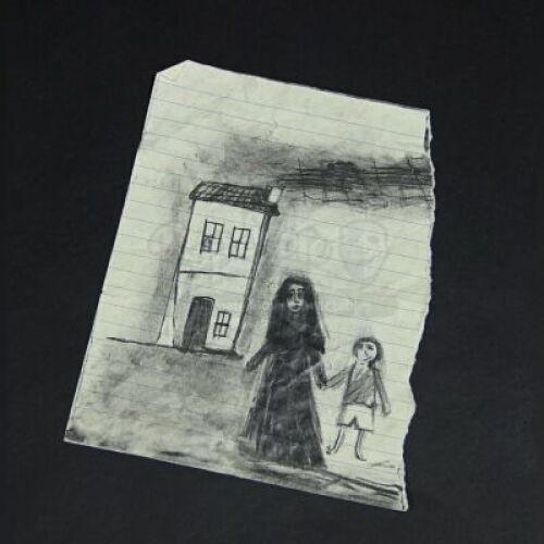 THE WOMAN IN BLACK 2: ANGEL OF DEATH - Hero Edward's (Oaklee Pendergast) House Drawing