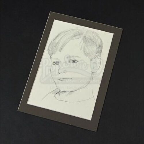 THE WOMAN IN BLACK - Elizabeth Daily's (Janet McTeer) Sketch of Nicholas Daily (Sidney Johnston)