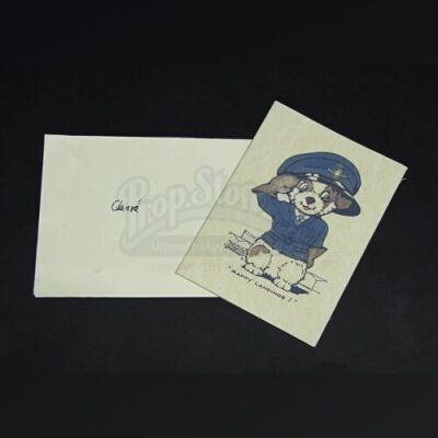 THE WOMAN IN BLACK 2: ANGEL OF DEATH - Card to Edward (Oaklee Pendergast) with Envelope