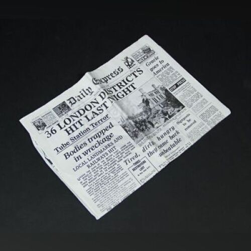 THE WOMAN IN BLACK 2: ANGEL OF DEATH - 'The Daily Express' Prop Newspaper