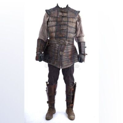 Lot # 4: William's (Matt Damon) Great Hall Costume with Boot Dagger